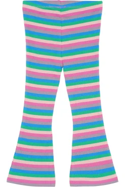 GOTS Polly Ribbade Byxor Multi Striped>The New Siblings Best
