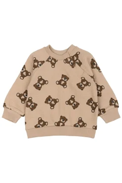 GOTS Primo Våfflad Sweatshirt Humus>The New Siblings Best