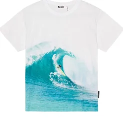 GOTS Riley T-shirt Big Wave>Molo Sale