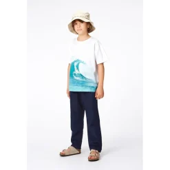 GOTS Riley T-shirt Big Wave>Molo Sale