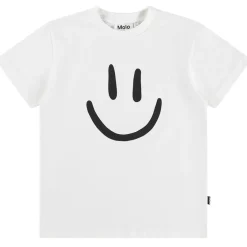 GOTS Roxo T-shirt Crisp White>Molo Discount