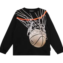 GOTS Rube Långärmad T-shirt Basket Net Dark>Molo Best