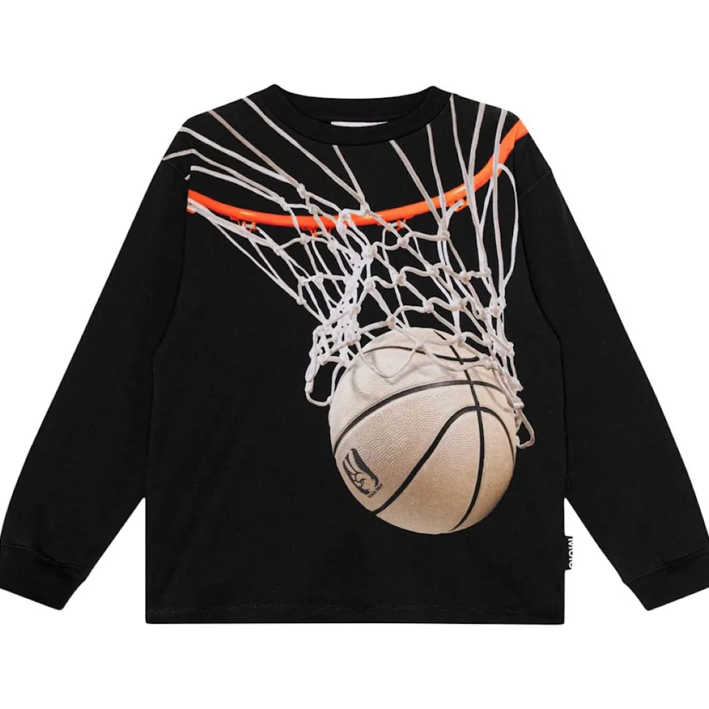 GOTS Rube Långärmad T-shirt Basket Net Dark>Molo Best