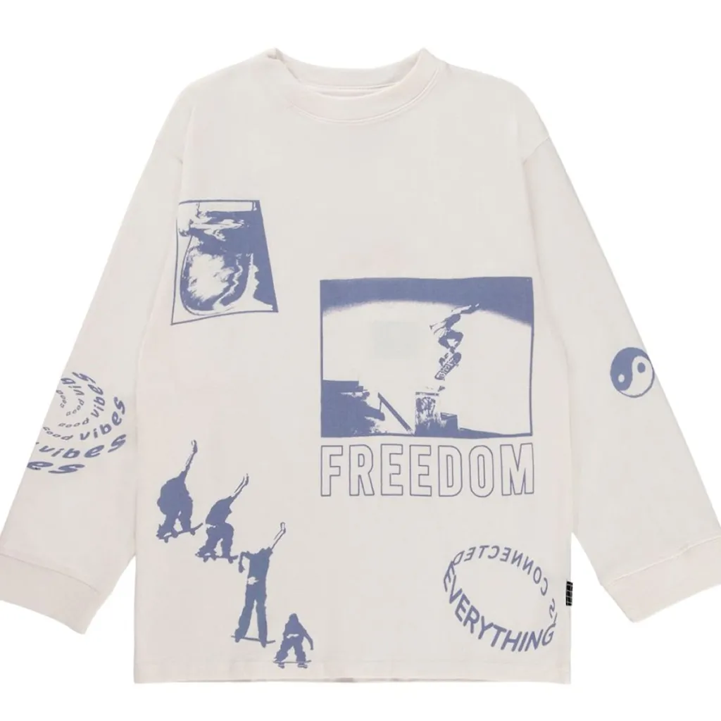 GOTS Rube Långärmad T-shirt Naturelle>Molo Hot