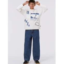 GOTS Rube Långärmad T-shirt Naturelle><noscript><img width=