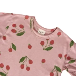 GOTS Santorini Mönstrad T-shirt Med Hallon Woody Rose>Kuling Discount