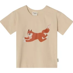GOTS Santorini T-shirt Madelen Möllard Fox>Kuling Hot