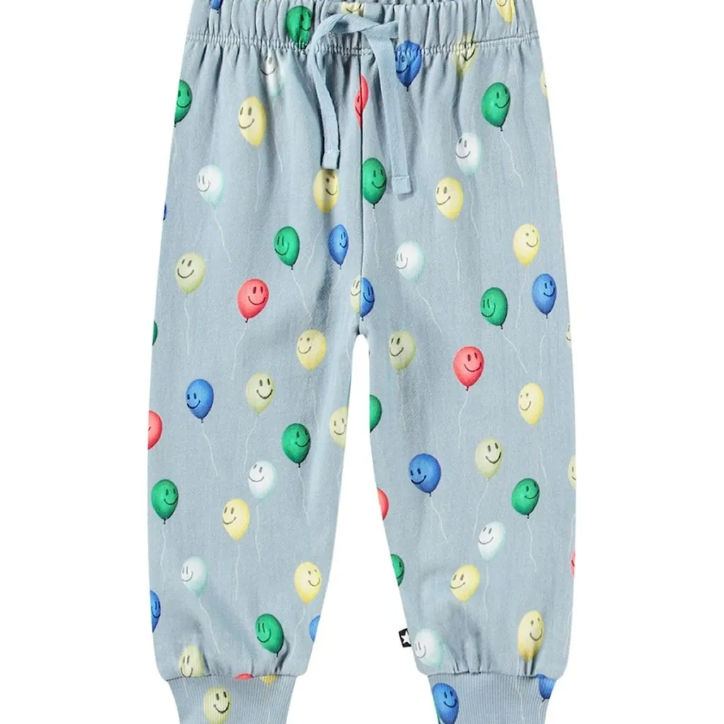 GOTS Simeon Mjukisbyxor Smiling Balloons>Molo Discount