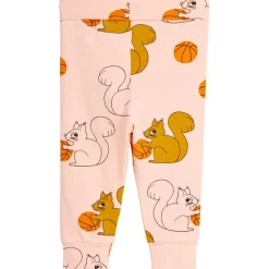 GOTS Squirrels Baby-leggings Rosa><noscript><img width=