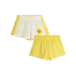 GOTS Sun Sp Shorts Offwhite>Mini Rodini Sale