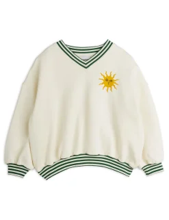 GOTS Sun Sp Sweatshirt Offwhite>Mini Rodini New