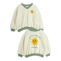 GOTS Sun Sp Sweatshirt Offwhite>Mini Rodini New