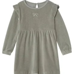GOTS Tanja Klänning I Velour Sage Green>Buddy & Hope Clearance