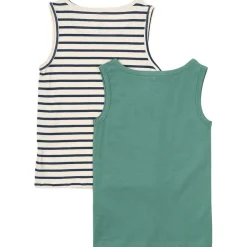 GOTS Tank Top 2-Pack Bottle Green>The New Online