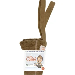 GOTS Teddy Leggings Acorn Brown>Silly Silas Hot