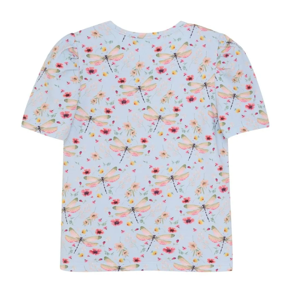 GOTS T-shirt Aop Skyway>Minymo Sale