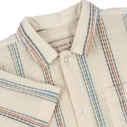 GOTS Vincent Kortärmad Skjorta Antique White><noscript><img width=