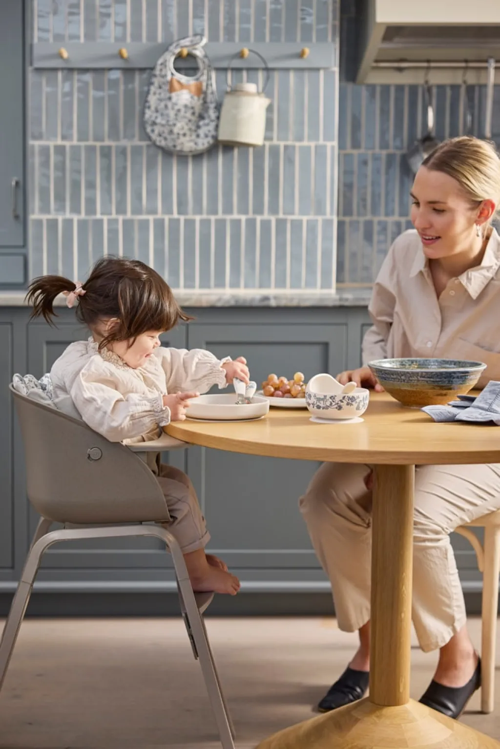 Grace Hög Stol Tender Taupe>Elodie Best