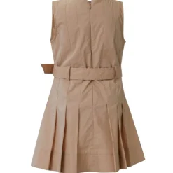 Greer Poplin Klänning Tan><noscript><img width=