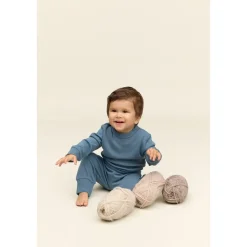 Gullull Ull Baby Body Denimblue>Gullkorn Design Best