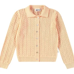 Gwendolyn Knitted Cardigan Pale Melon>Molo Clearance