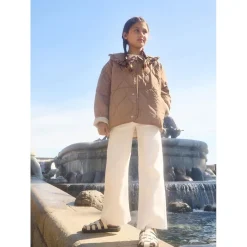 Hailey Quilted Jacket Sandalwood>Molo Outlet