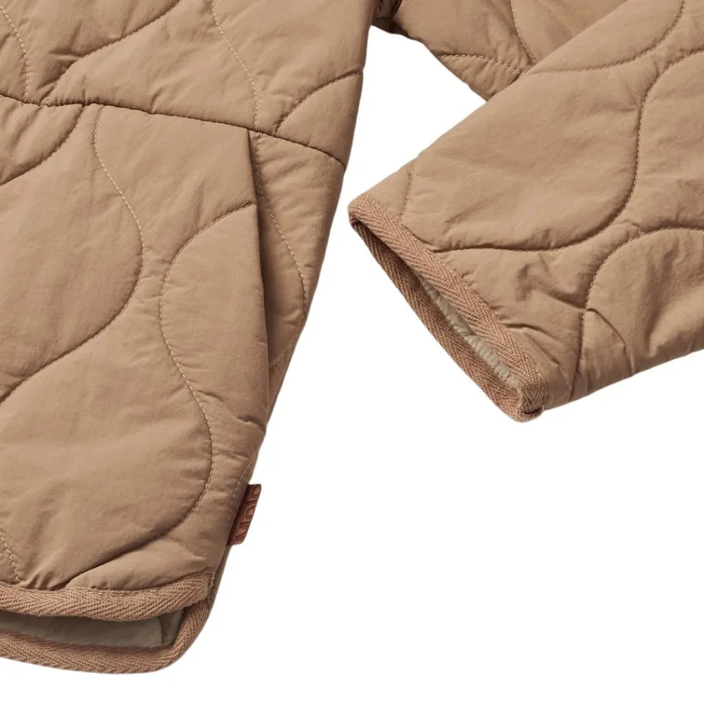 Hailey Quilted Jacket Sandalwood>Molo Outlet