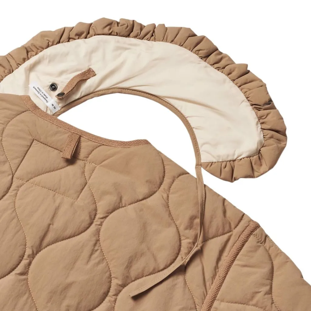 Hailey Quilted Jacket Sandalwood>Molo Outlet