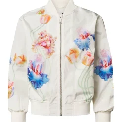 Haliva Jacket Tullips White>Molo Hot