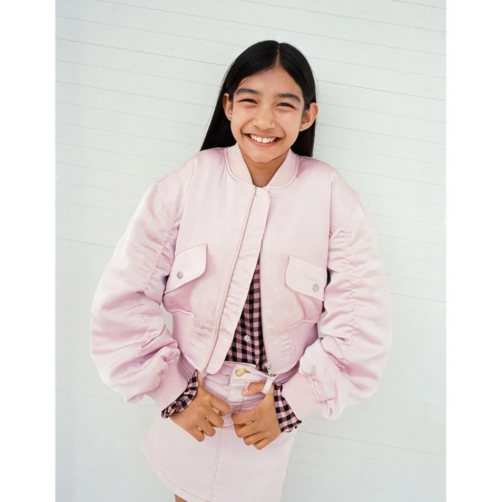 Hannie Bomber Jacket Charlotte Pink>Molo New