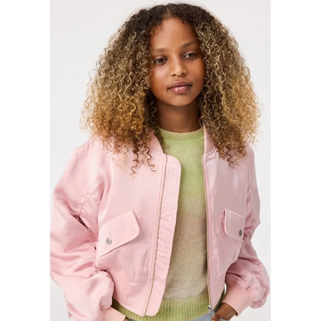 Hannie Bomber Jacket Charlotte Pink>Molo New