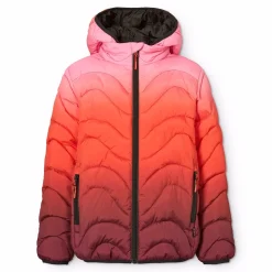 Hao Quiltad Jacka Fiery Red>Molo New