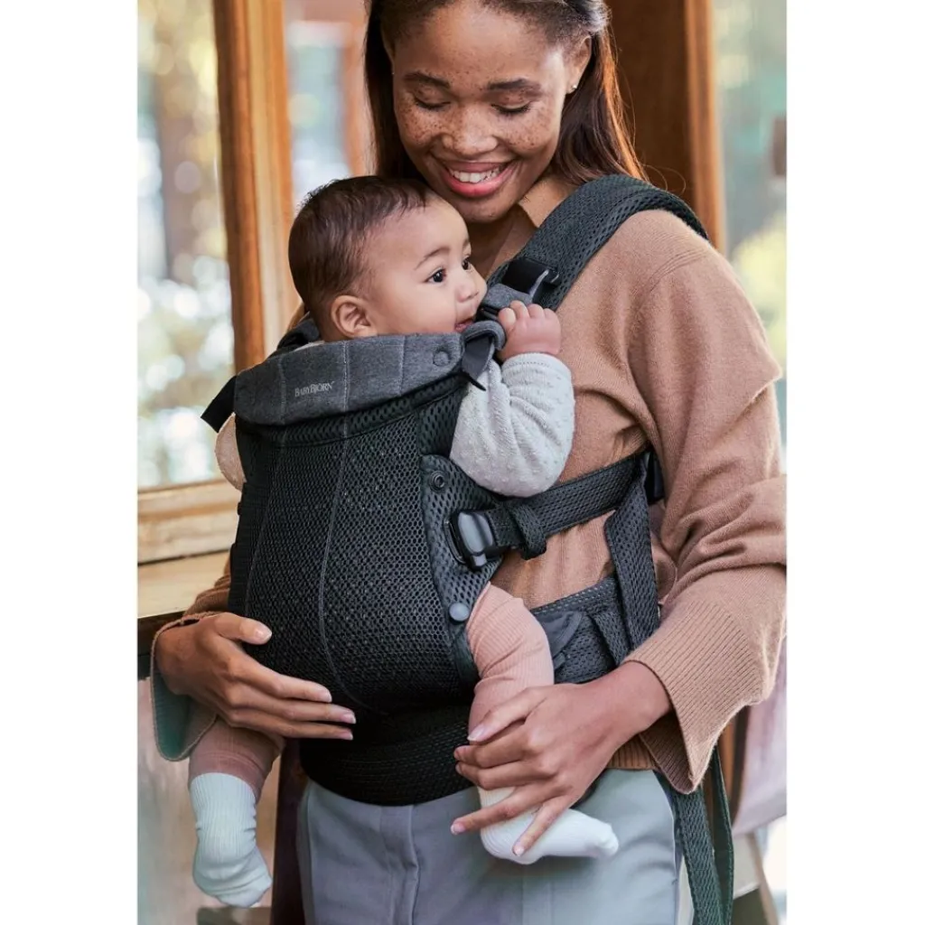 Harmony 3D Mesh Bärsele Black>BabyBjörn Sale