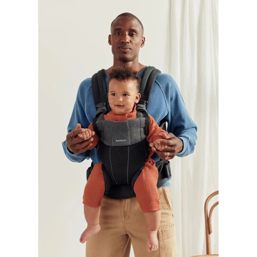 Harmony 3D Mesh Bärsele Black>BabyBjörn Sale