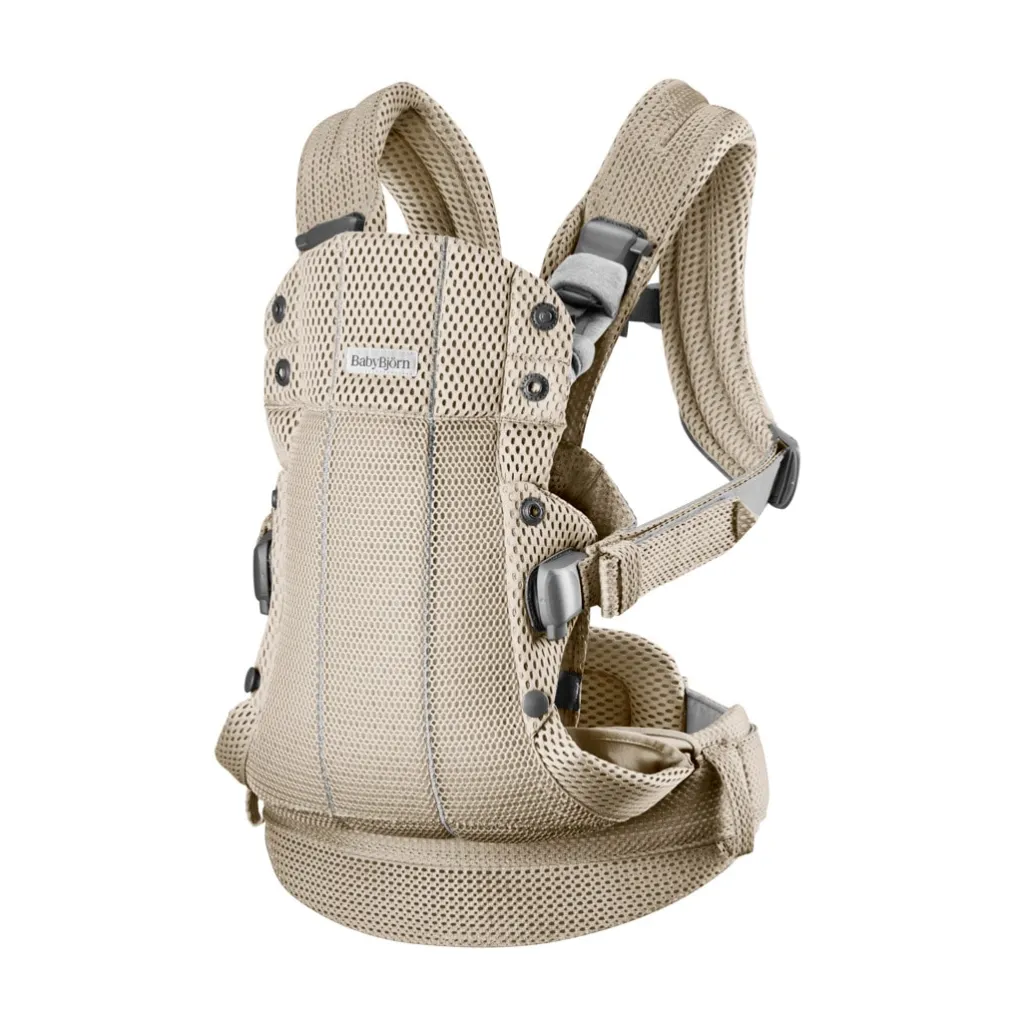 Harmony 3D Mesh Bärsele Grey Beige>BabyBjörn Clearance