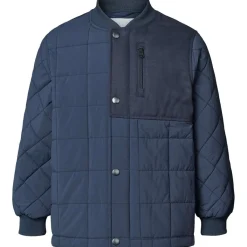 Harold Quilted Jacket Mood Blue>Molo