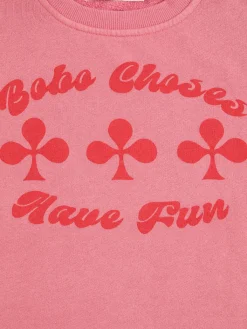 Have Fun Sweatshirtklänning Pink><noscript><img width=