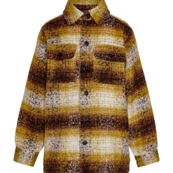 Hayes Rutig Skjortjacka Brilliance Mist>Molo Online