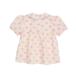 Heart & Dots Blus Heart Aop>Copenhagen Colors Clearance