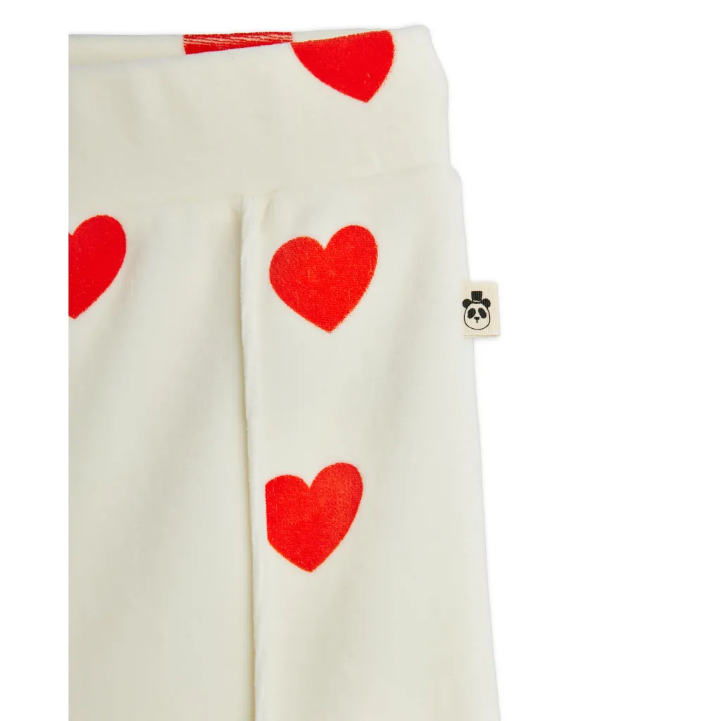 Hearts Velourbyxor White>Mini Rodini Online