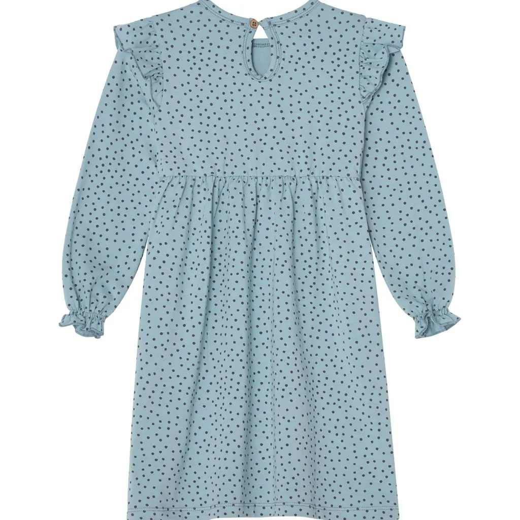 Hedda Frill Klänning med Blue Dots>Buddy & Hope Clearance