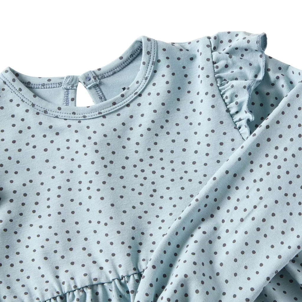 Hedda Frill Klänning med Blue Dots>Buddy & Hope Clearance