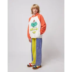 Hello Joy Ranglan Ärmar Hoodie Multicolor><noscript><img width=
