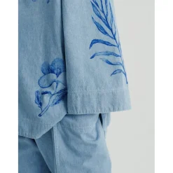 Herbarium Kortärmad Skjorta Light Blue><noscript><img width=