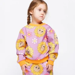 Hidden With Sunflowers Sweatshirt Purple Iris><noscript><img width=