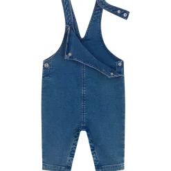 Hängselbyxor I Denim Bleu Delave><noscript><img width=