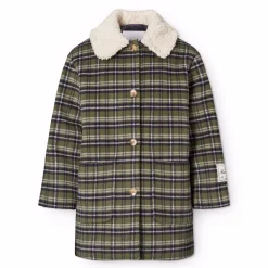 Hope Rutig Jacka Evergreen Check>Molo New