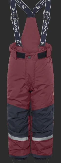 Idre Kids 6 Byxor Anemon Red>Didriksons Discount