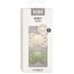 Infinity 2-pack Anatomiska Silikonnappar Ivory Sage><noscript><img width=