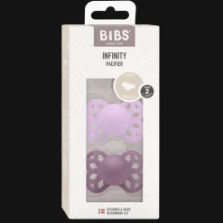Infinity 2-pack Anatomiska Silikonnappar Violet Sky Mauve><noscript><img width=